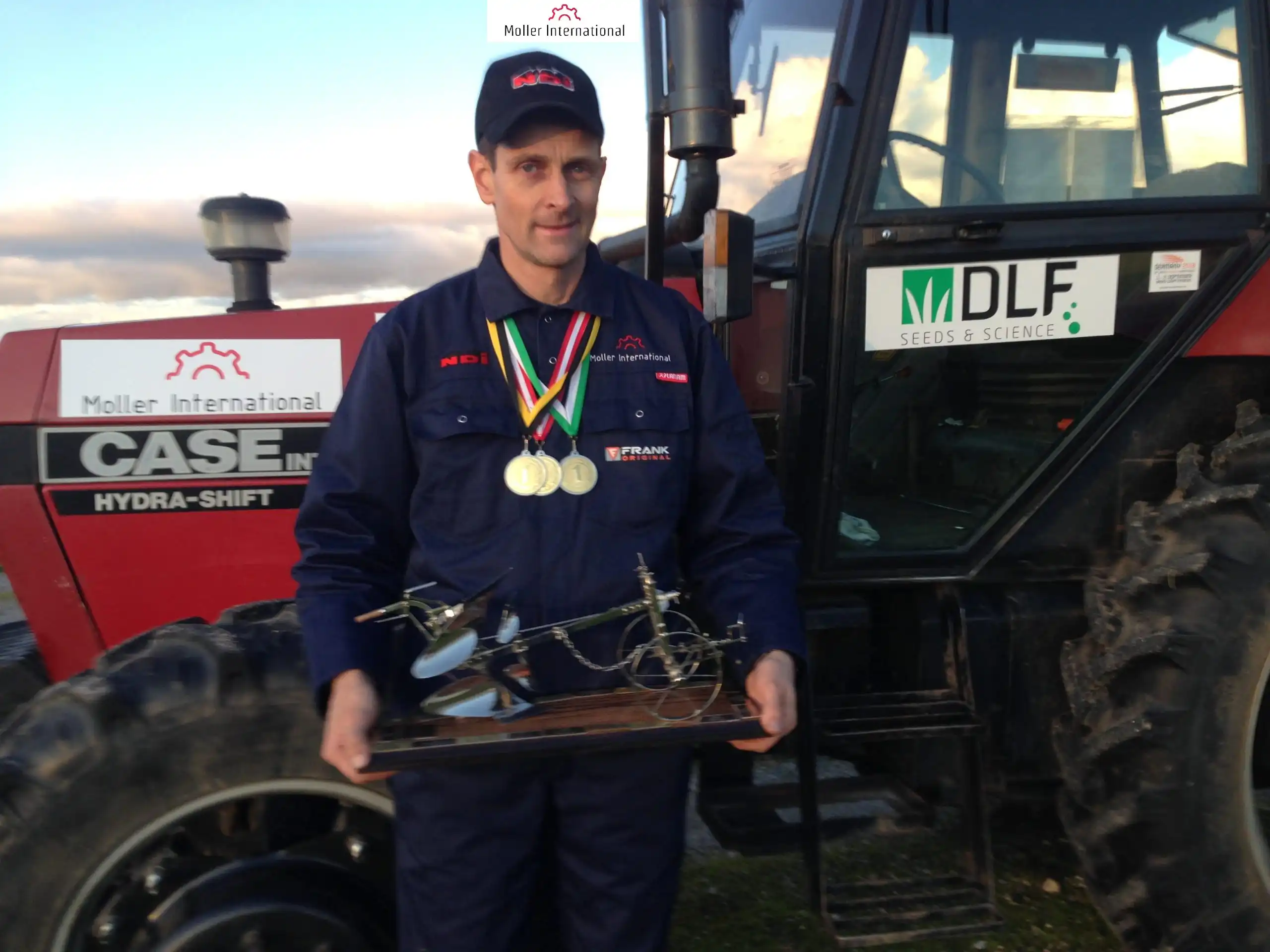Danish ploughing championship 2019 was won using unique plough components developed by Moller International and partners